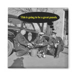 Great Punch Fridge Magnet