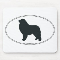 Great Pyrenees Silhouette Mouse Pad