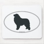 Great Pyrenees Silhouette mousepads