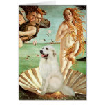 Great Pyrnees 1 - Birth of Venus Card