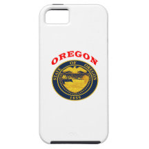 Great Seal Of  State Oregon iPhone 5 Cases