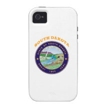 Great Seal Of  State South Dakota iPhone 4/4S Cover