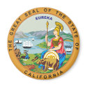 Great seal of the state of California magnets