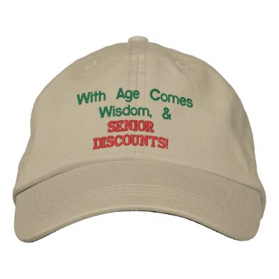 GREAT SENIOR MOMENTS BASEBALL CAP