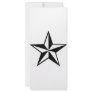 great star icon customized rack card