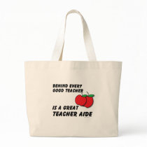 Great Teacher Aide Canvas Bag