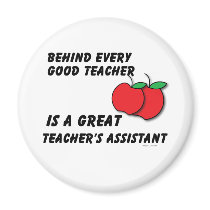 Great Teacher's Assistant Magnets