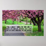 Great Thing In Life Motivational Poster posters