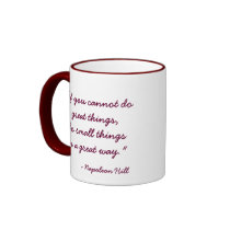 Great Things Motivational Coffe Mug mugs