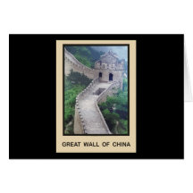 Great Wall of China Greeting Card