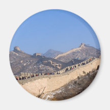 Great Wall of China in winter Refrigerator Magnets