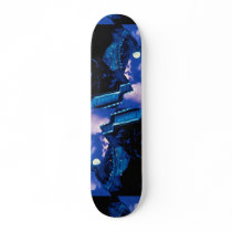 Great Wall of China with moon Skateboard Deck
