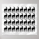 Great Wall of Greyhounds posters