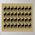 Great Wall of Greyhounds posters