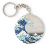 Great Wave Hokusai 葛飾北斎の神奈川沖浪裏 keychains