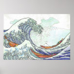 Great Wave poster posters