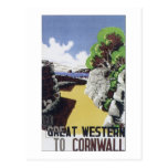 Great Western to Cornwall Postcard