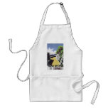 Great Western to Cornwall Travel Poster aprons