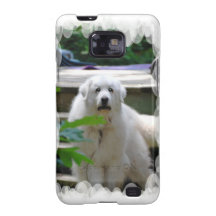 Great White Pyrenees Dog Samsung Galaxy Case