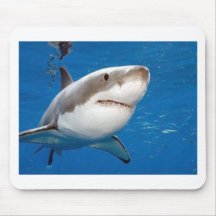 Great White Shark Mousepads