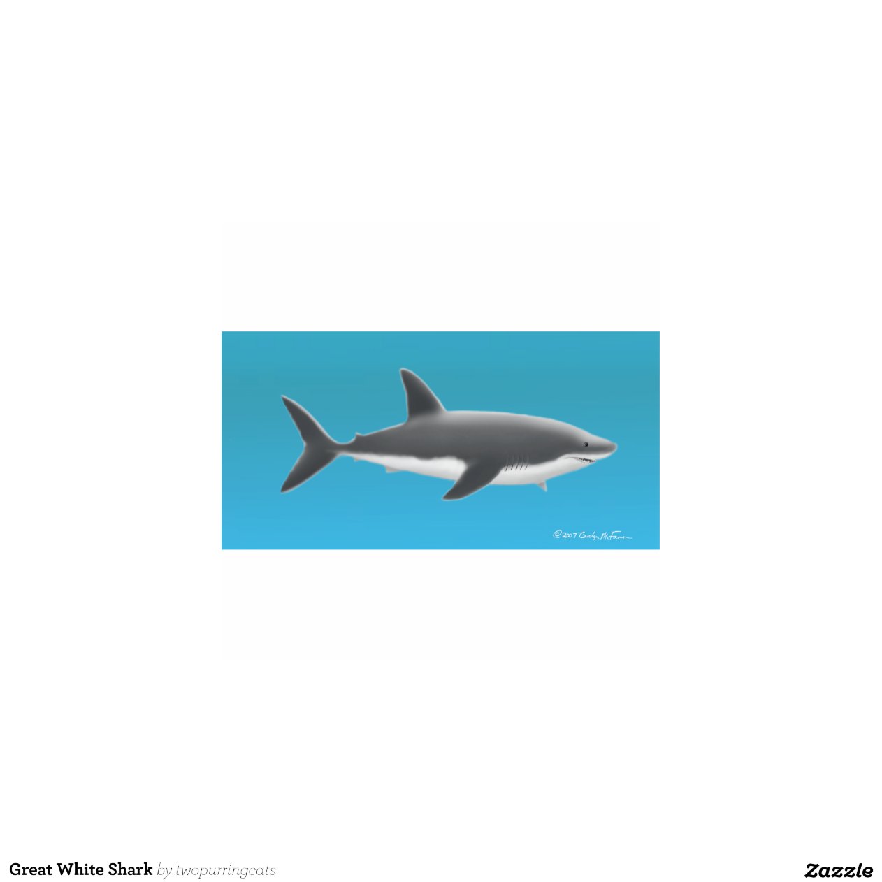 great white shark photo cut outs zazzle shark cut out