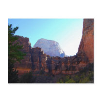 Great White Throne, Zion, Postcard