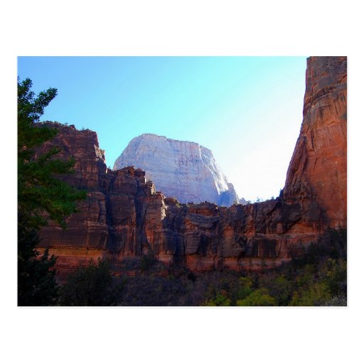 Great White Throne, Zion, Postcard