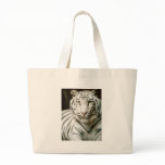 Great white tiger beach bag