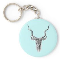 Greater Kudu Keychain