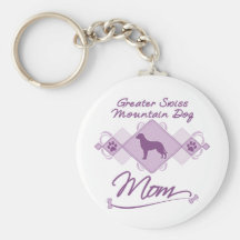 Greater Swiss Mountain Dog Mum Keychains