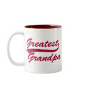 Greatest Grandpa mugs