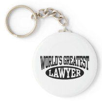 Greatest Lawyer Keychain