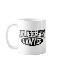 Greatest Lawyer Mug