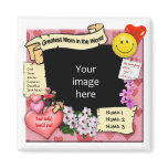 Greatest Mum Photo-Frame magnets
