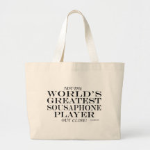 Greatest Sousaphone Player Close Bags
