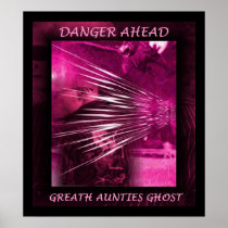 GREATH AUNTIES GHOST - DEMO POSTER