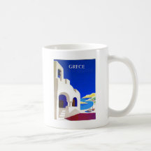 grece vintage mug