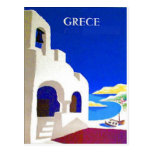 grece vintage postcard