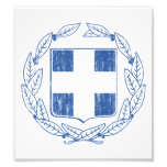 Greece Coat Of Arms Photograph