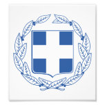 Greece Coat Of Arms Photograph