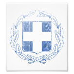 Greece Coat Of Arms Photograph