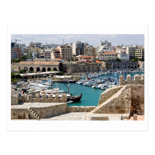Greece Crete Heraclion Post Card