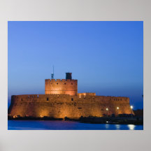 GREECE, Dodecanese Islands, RHODES, Rhodes Town: Poster