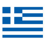 Greece Flag Postcards