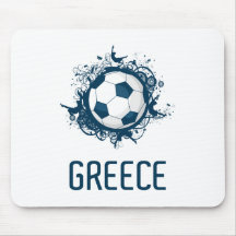 Greece Football Mousepad