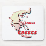 Greece Map Mousepad