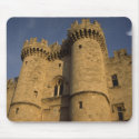 Greece, Rhodes Town. View of the Palace of the mousepads