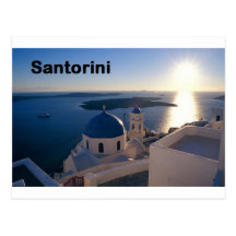 Greece Santorini Sunset (St.K) Postcards