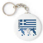 Greece - Soccer Players keychains