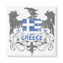 Greece Winged Magnet